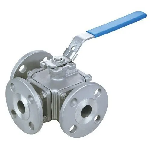 Cast 3 Way Ball Valve